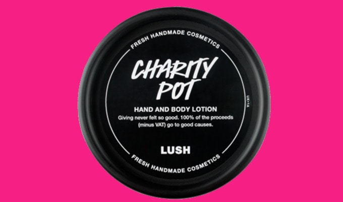 VegNewsLushCharityPot
