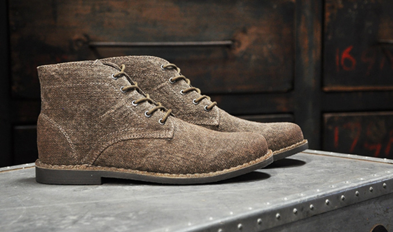 Men's Leather Shoe Brand Debuts Vegan Boot Line