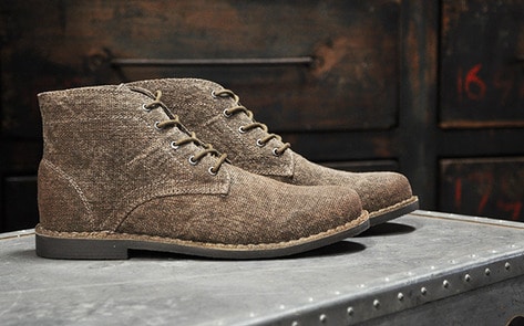 Men's Leather Shoe Brand Debuts Vegan Boot Line
