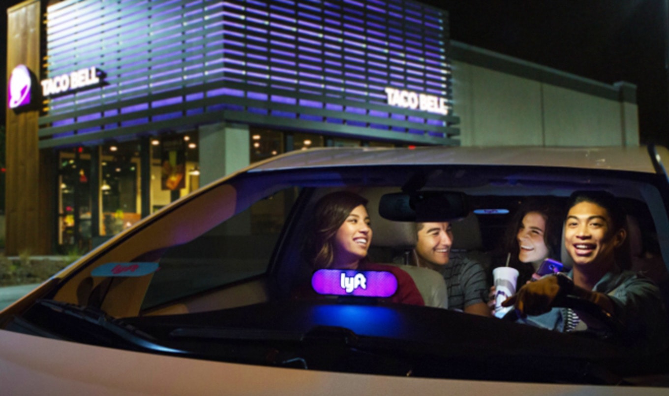 Lyft Launches Late-Night "Taco Mode"