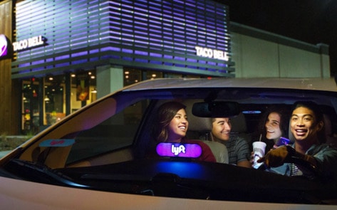 Lyft Launches Late-Night "Taco Mode"