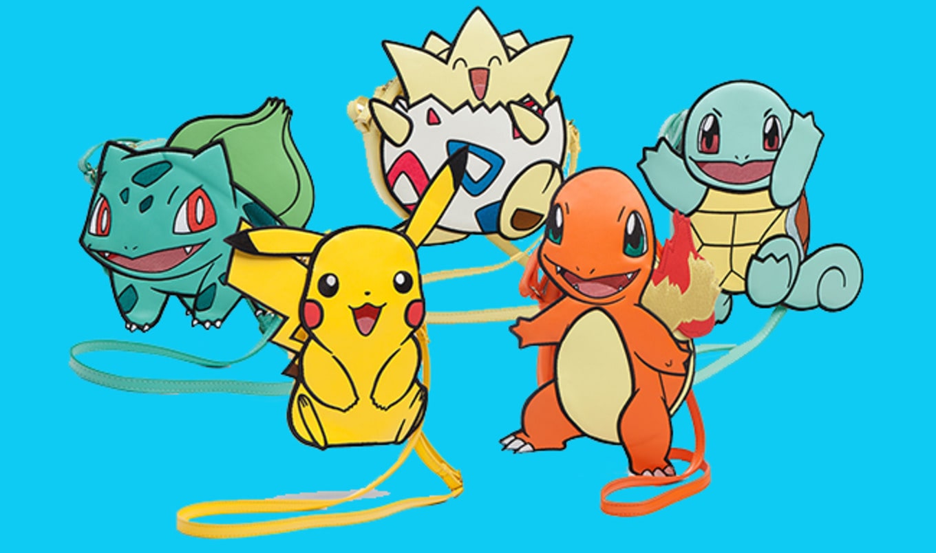 Vegan Pokémon Purse Collection is Now on Sale