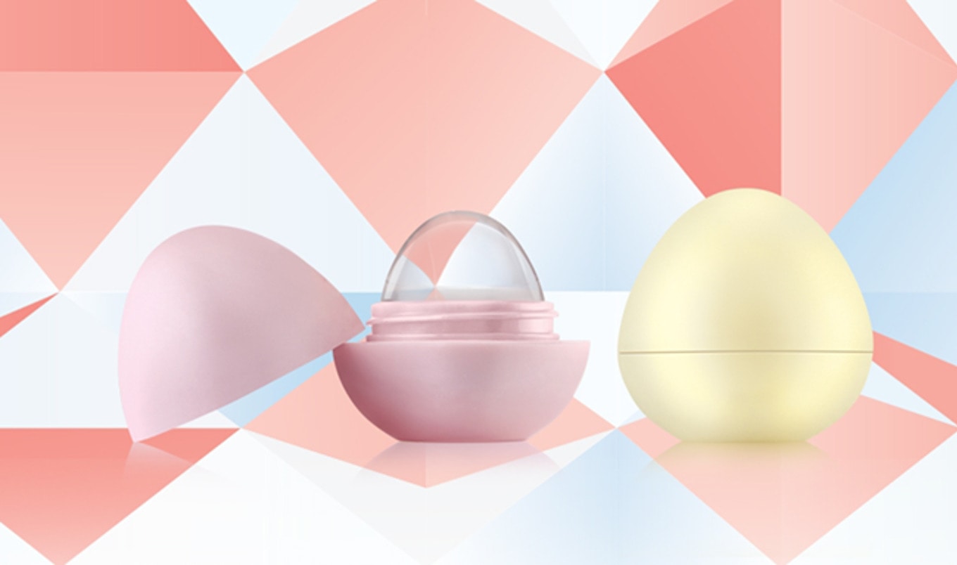 EOS Debuts Beeswax-Free, Crystal Clear Vegan Lip Balm