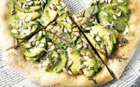NYC Chef Develops Avocado Pizza for Vegans