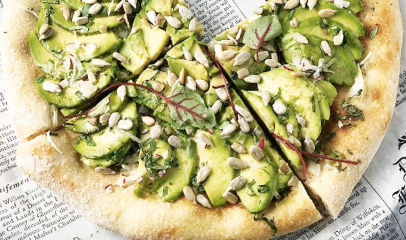 NYC Chef Develops Avocado Pizza for Vegans