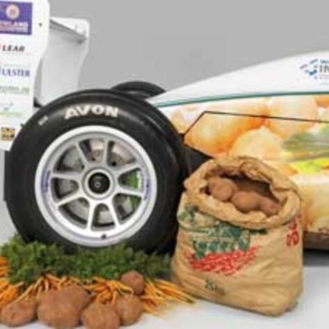 Earth-friendly Race Car