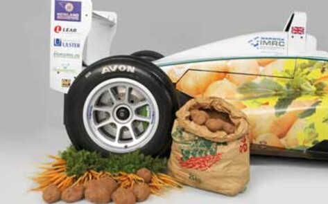 Earth-friendly Race Car