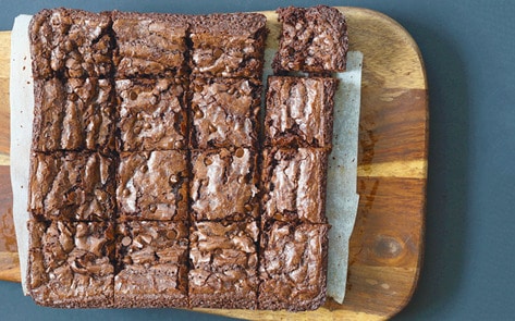 Vegan Chocolate Chip Brownies