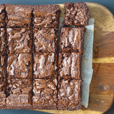 Vegan Chocolate Chip Brownies