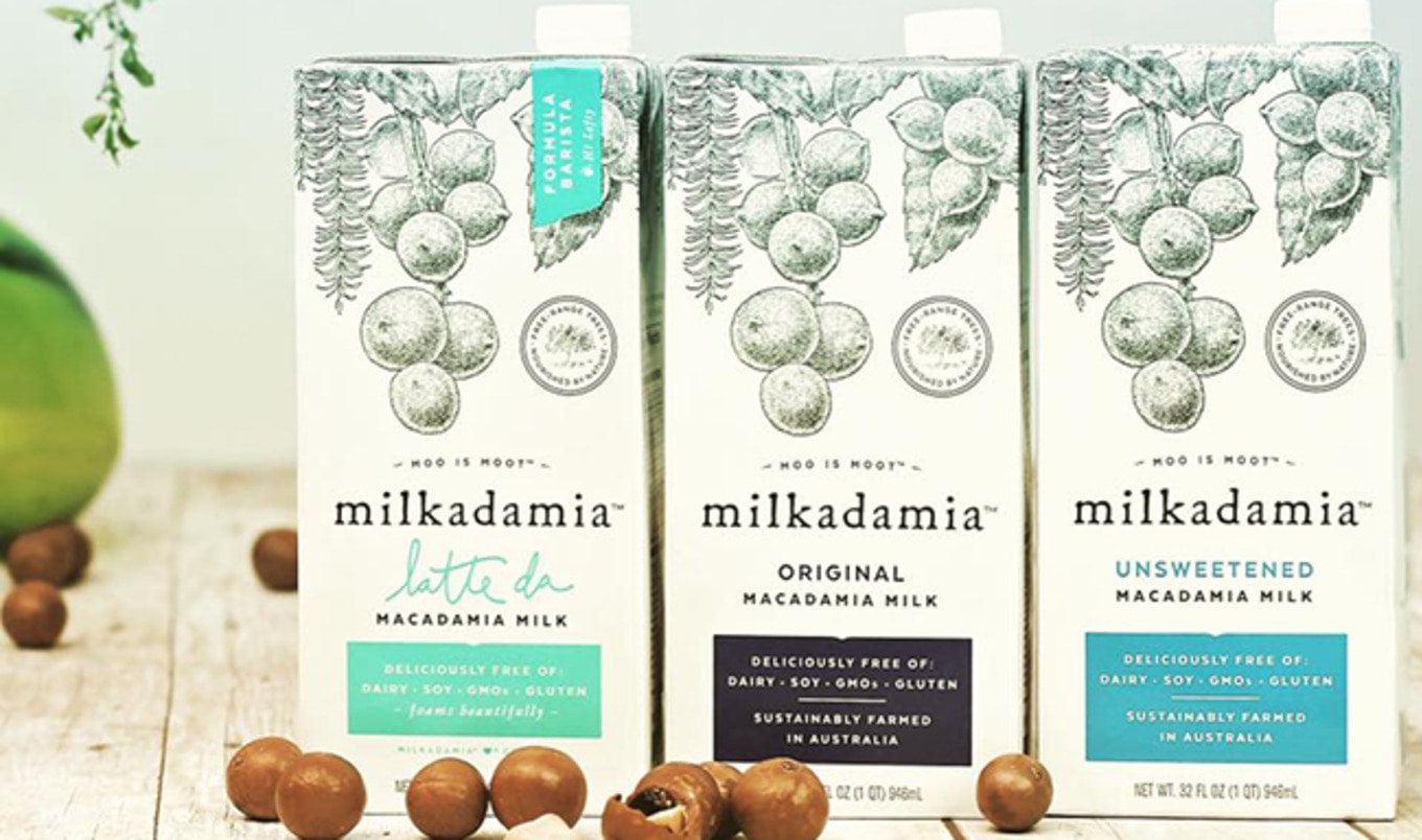 Macadamia-Based Vegan Milk Hits Walmart This Winter
