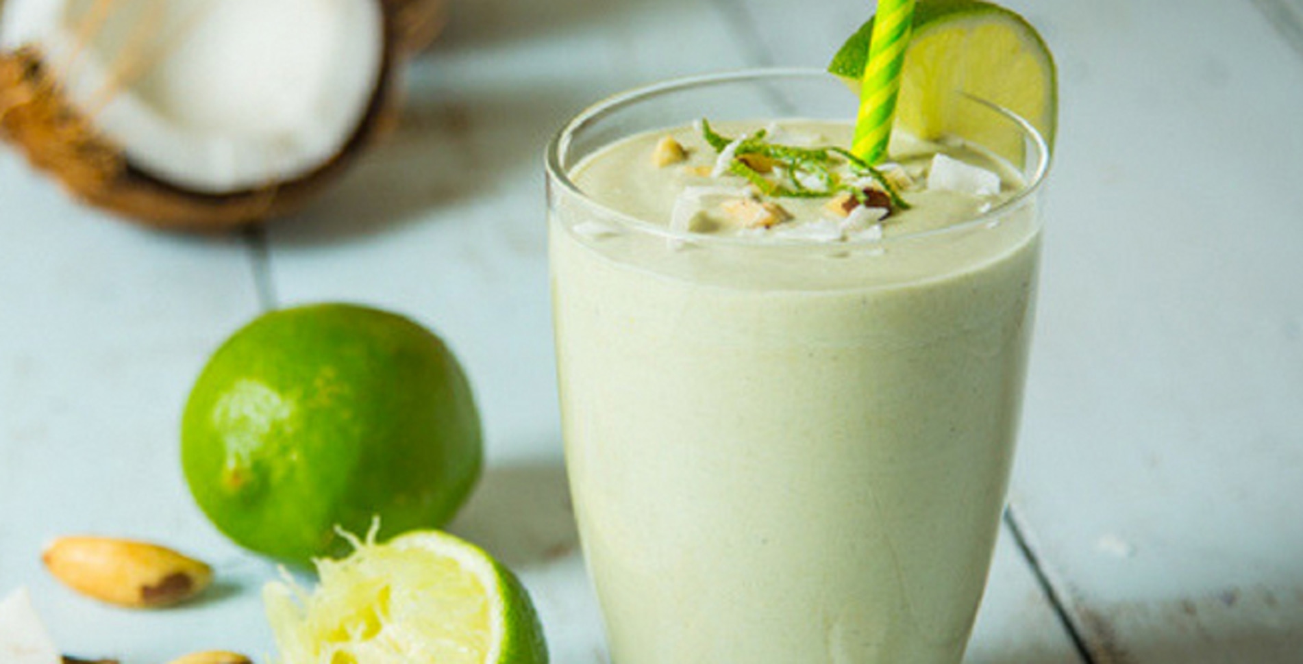 Creamy Coconut Lime Smoothie