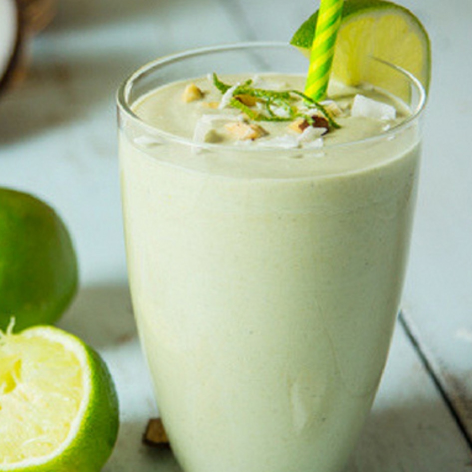 Vegan Coconut Lime Smoothie