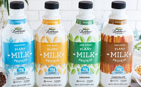 New Line of Vegan Pea Protein Milk Hits Shelves