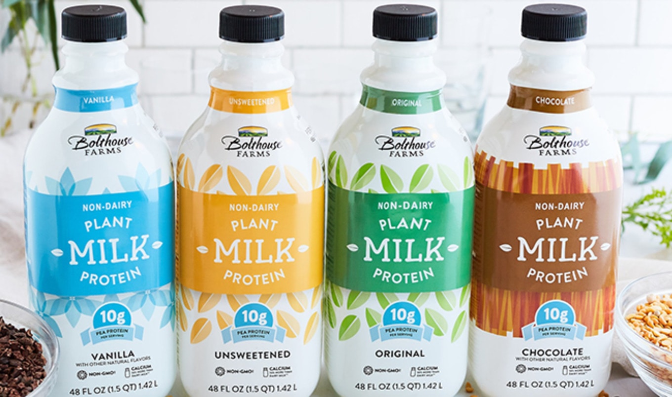 New Line of Vegan Pea Protein Milk Hits Shelves