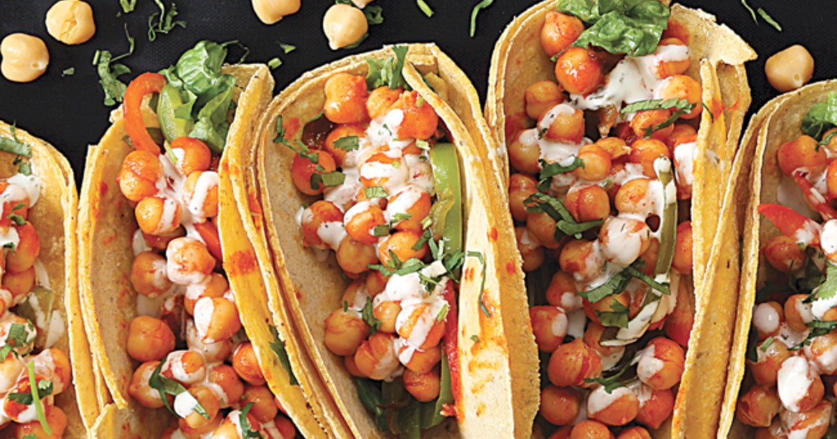 Spicy Vegan Buffalo Chickpea Tacos - Vimarsana News