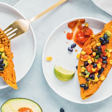 Southwestern Sweet Potato Boats