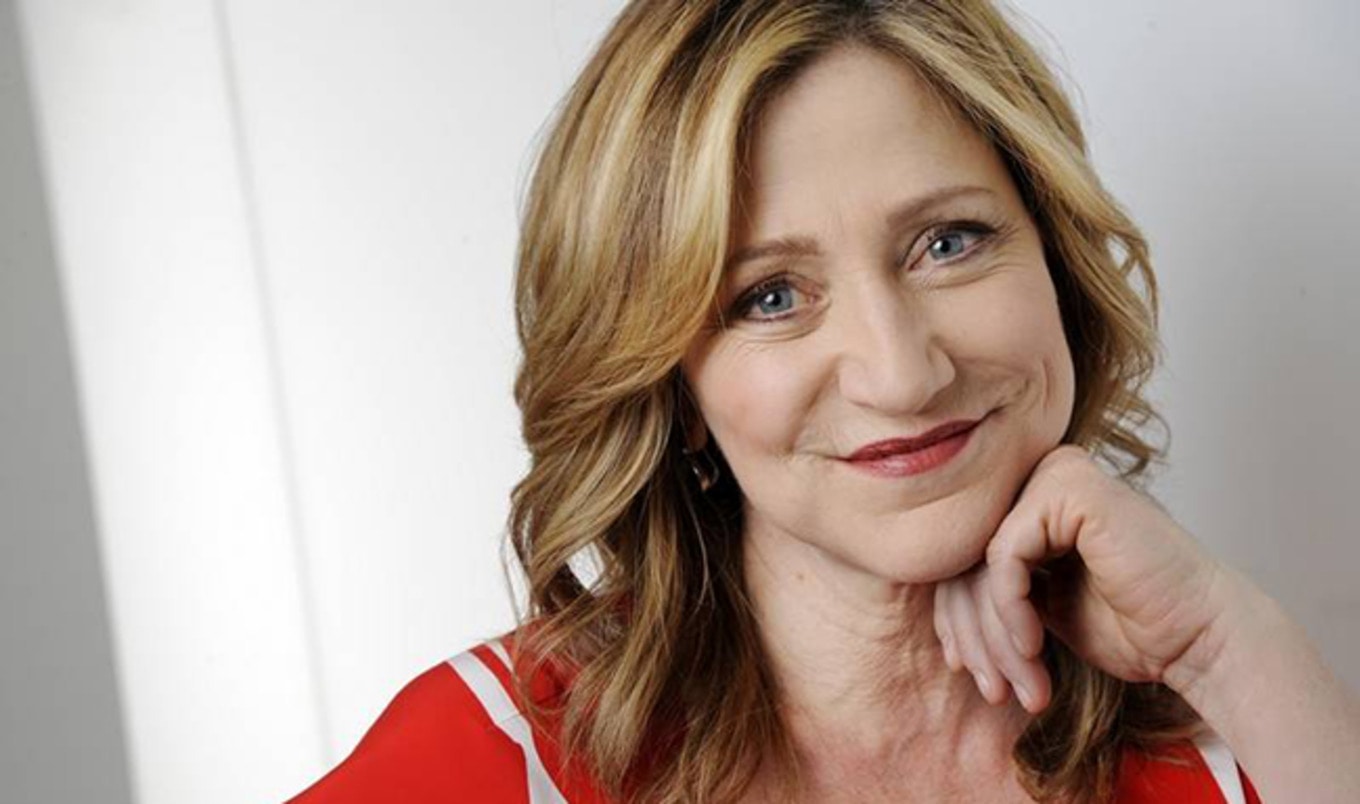 Edie Falco Visits Rescued Animals at Farm Sanctuary