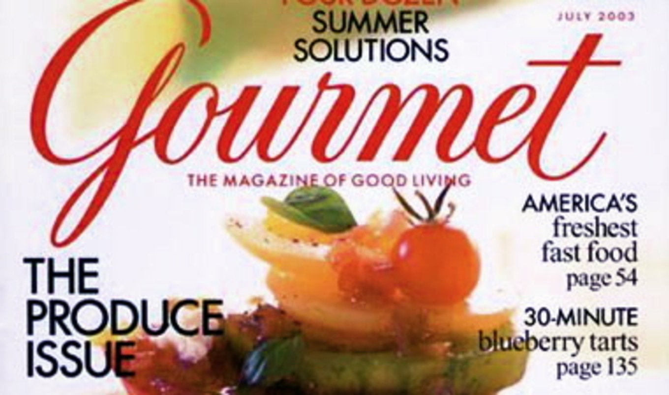 <i>Gourmet</i>  Magazine Folds