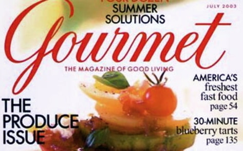 <i>Gourmet</i>  Magazine Folds