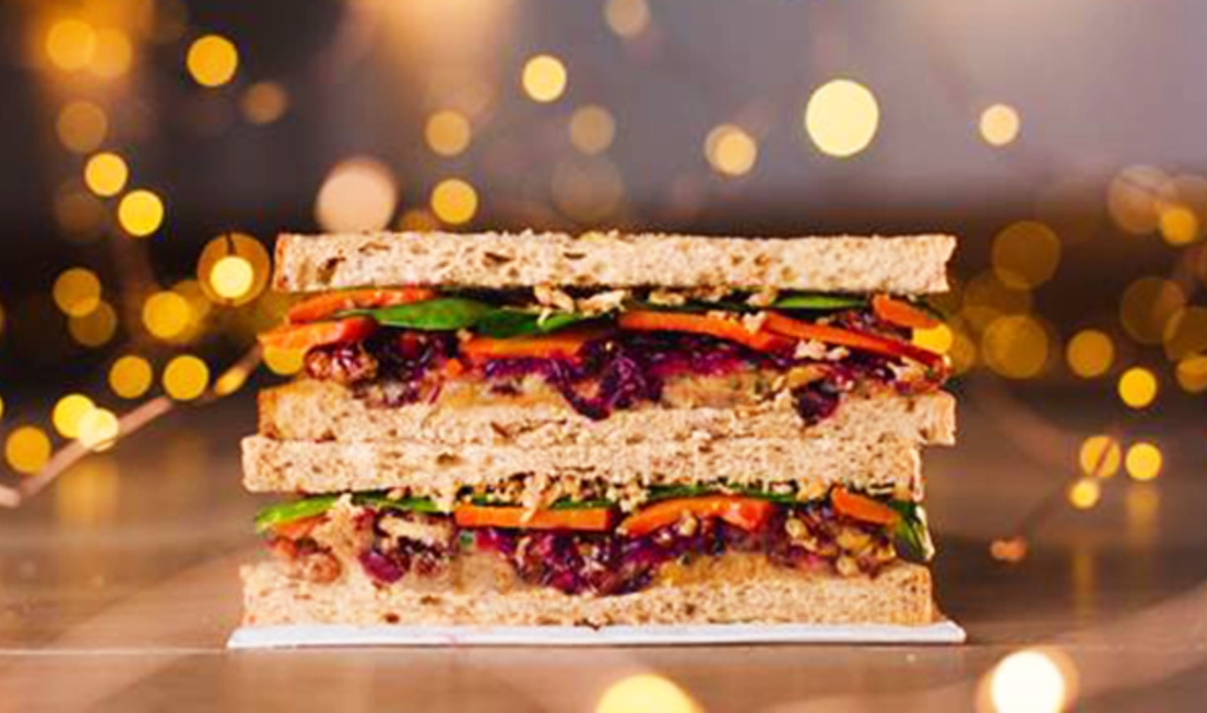 Pret a Manger Debuts its First Vegan Christmas Sandwich