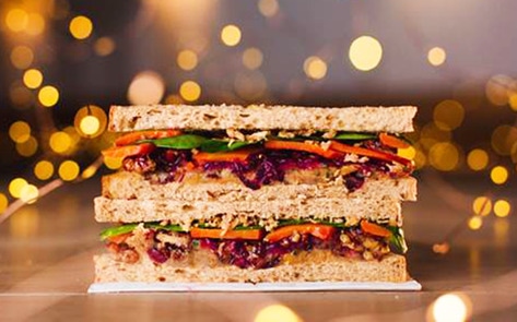Pret a Manger Debuts its First Vegan Christmas Sandwich