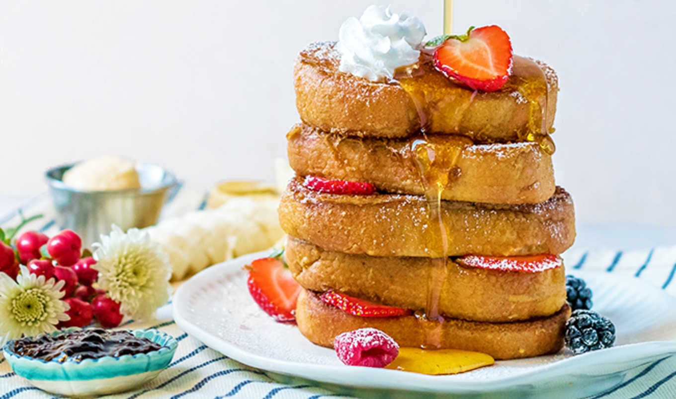 Easy Vegan Sunday Morning French Toast
