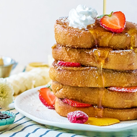 Easy Vegan Sunday Morning French Toast