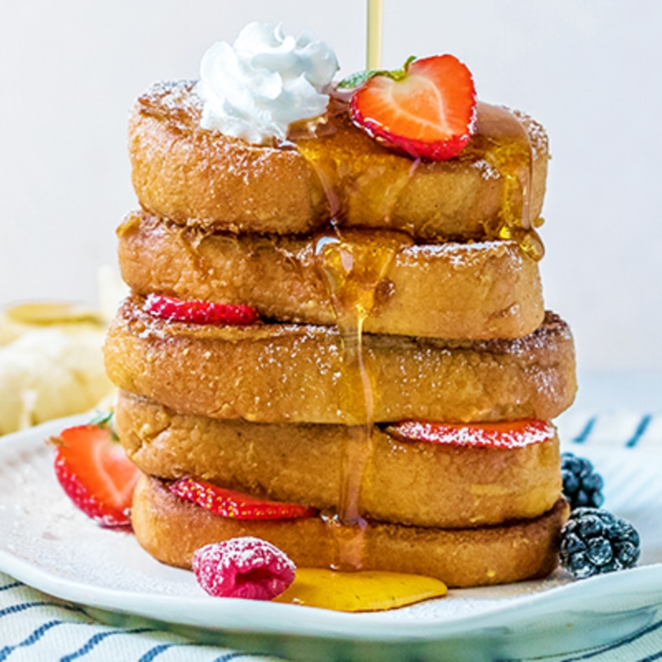 Easy Vegan Sunday Morning French Toast