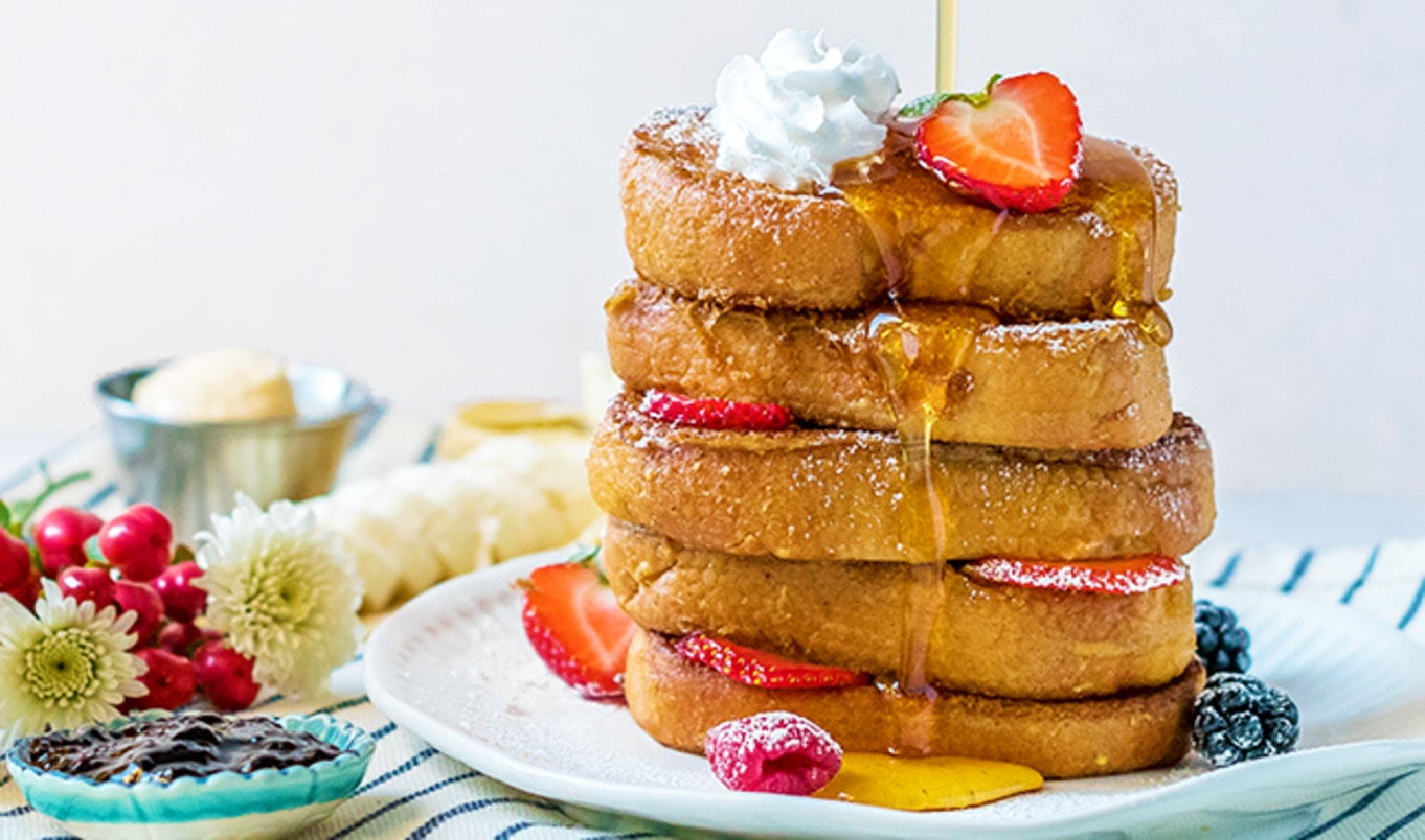 Easy Vegan Sunday Morning French Toast