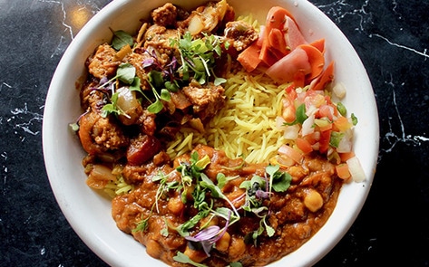 SF Chain Adds Vegan Range-Free Chicken to Menus