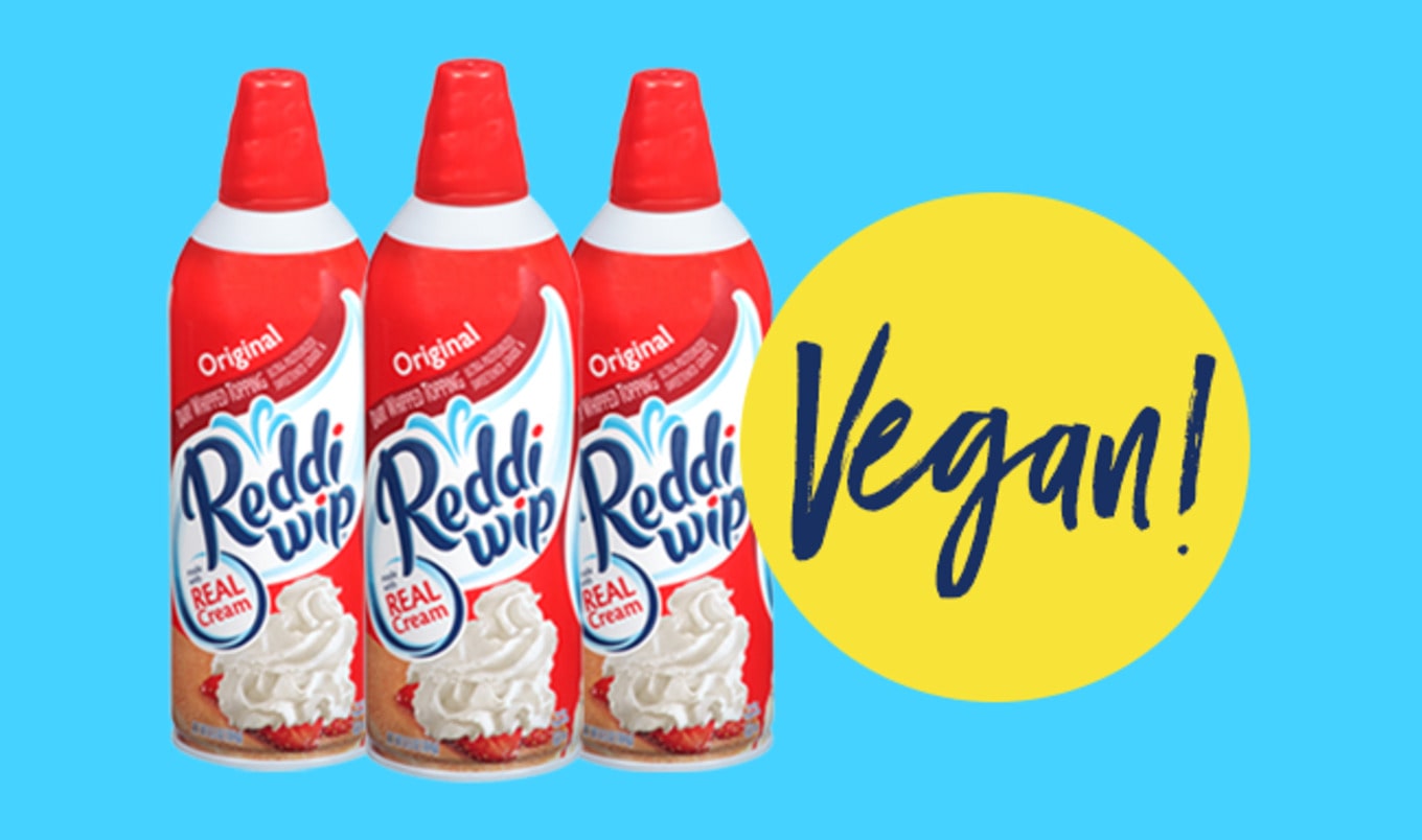 Vegan Reddi-Wip to Debut