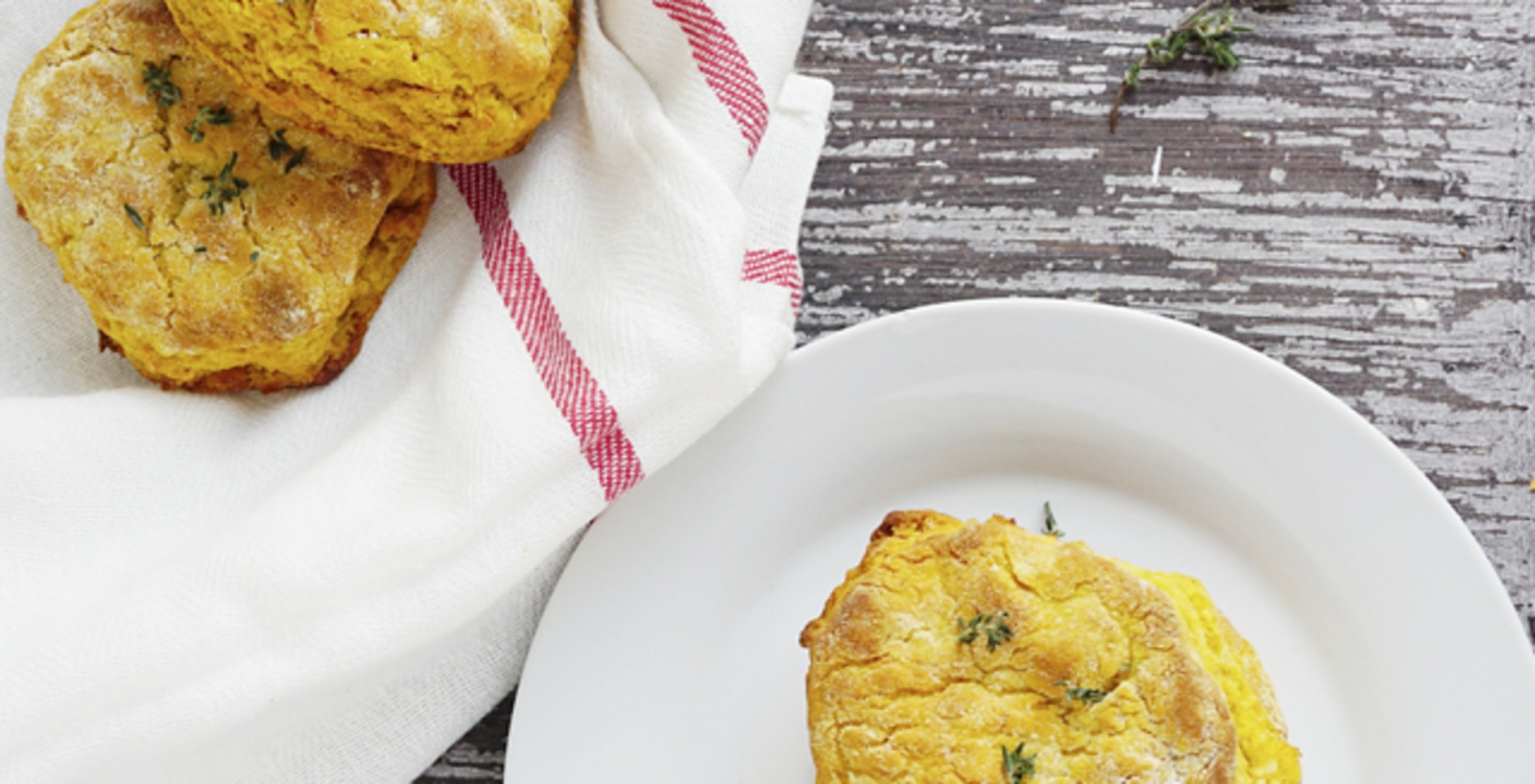 Sweet Potato Herbed Biscuits