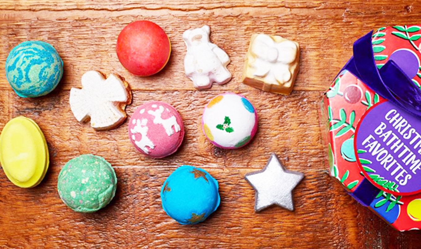 LUSH Debuts 100-Product Vegan Christmas Collection