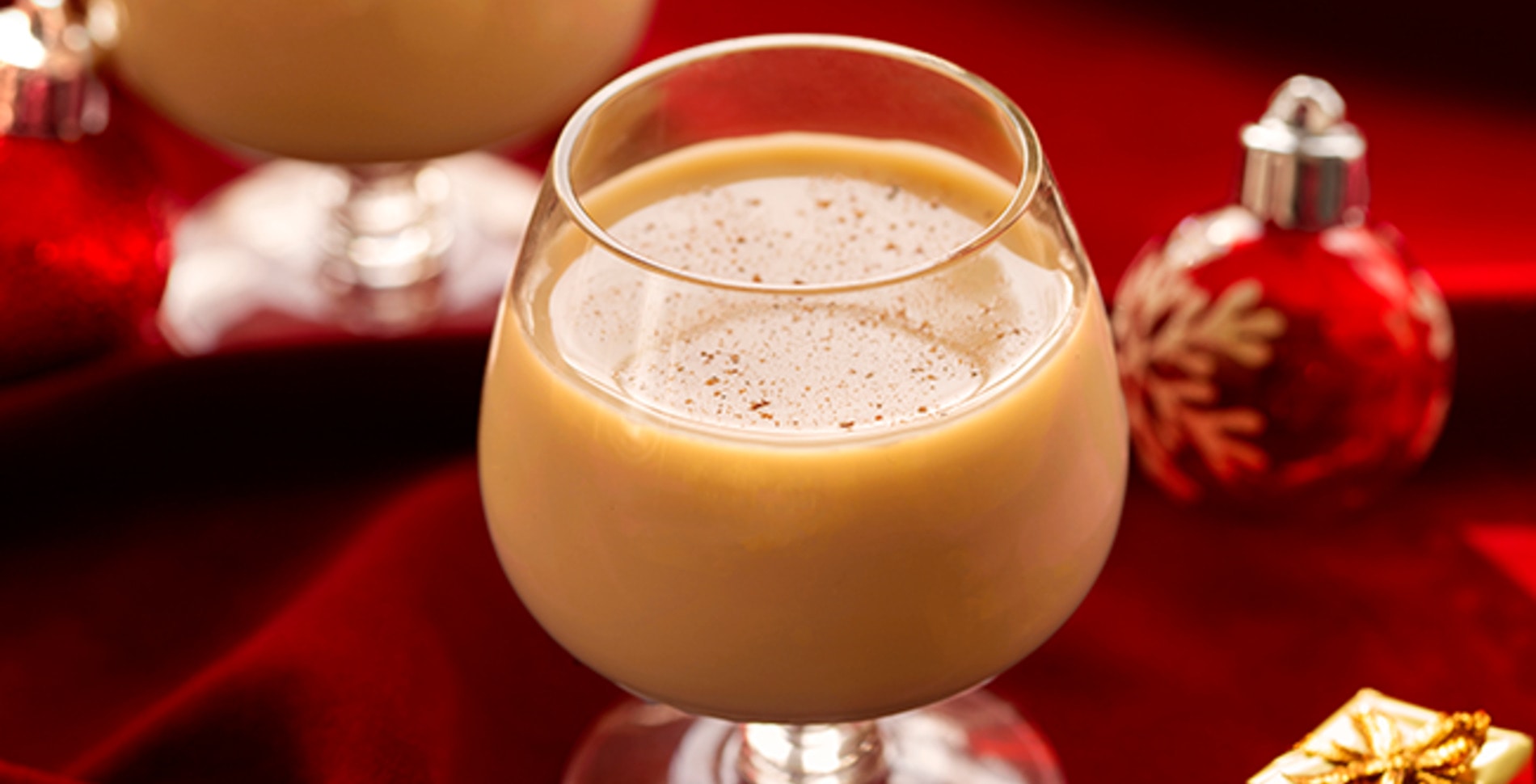 Healthy Cashew Vanilla Bean Vegan Eggnog
