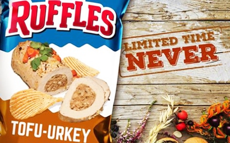 Ruffles Apologizes for Anti-Vegan Tofu-urkey Ad