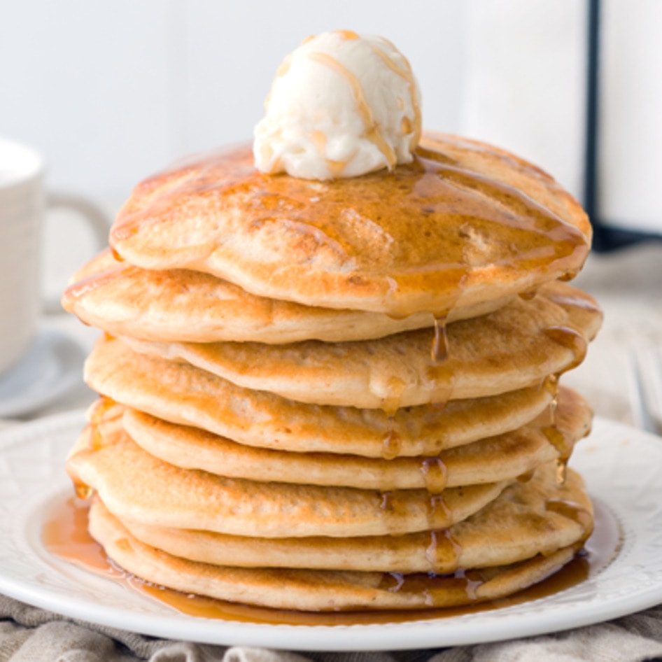 3-Step Vegan Diner-Style Pancakes