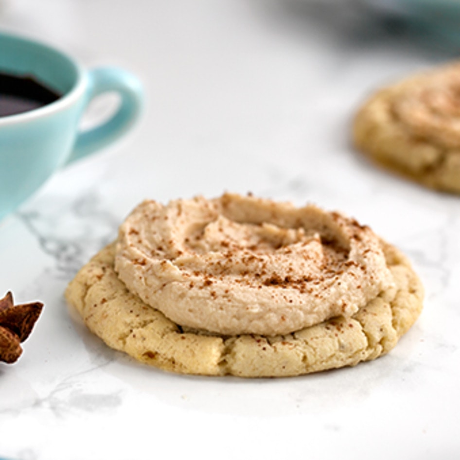 Vegan Chai Latte Sugar Cookies