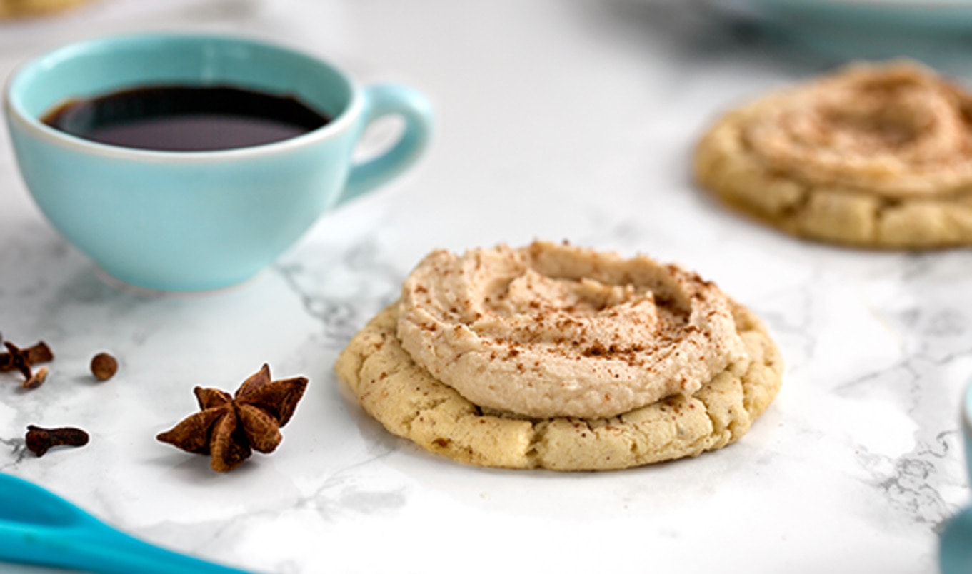Award-Winning Vegan Chai Latte Sugar Cookies