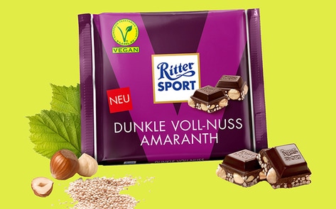 Ritter Sport to Launch New Vegan Milk Chocolate Bars