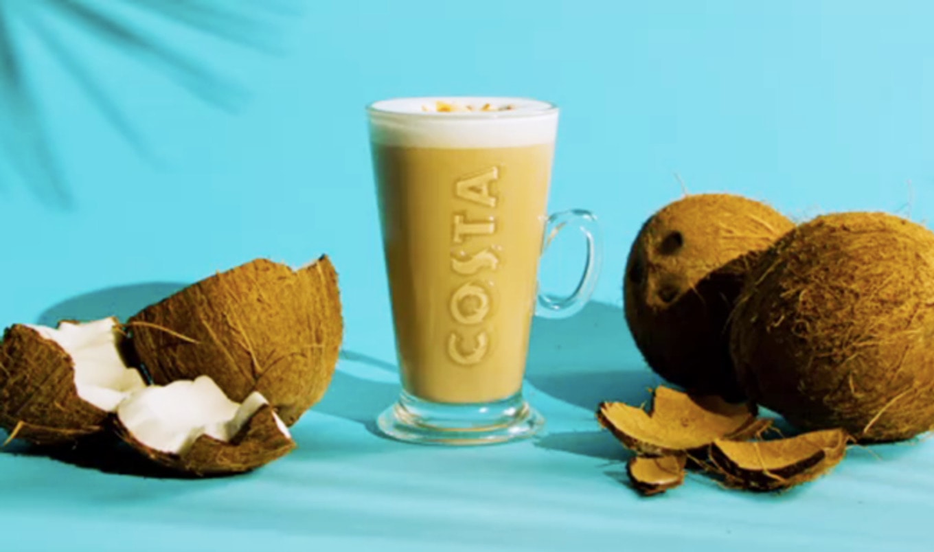 Vegan Coconut Latte Debuts at 2,000 Coffee Shops