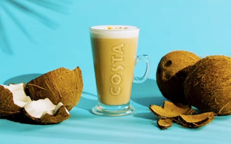 Vegan Coconut Latte Debuts at 2,000 Coffee Shops