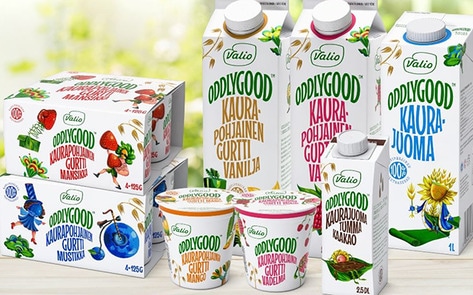 Finland's Largest Dairy Brand Debuts Vegan Oat Milk