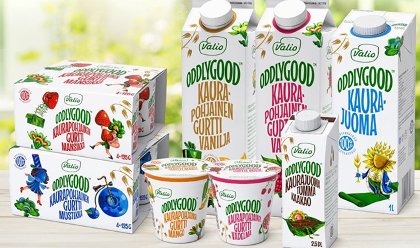 Finland's Largest Dairy Brand Debuts Vegan Oat Milk