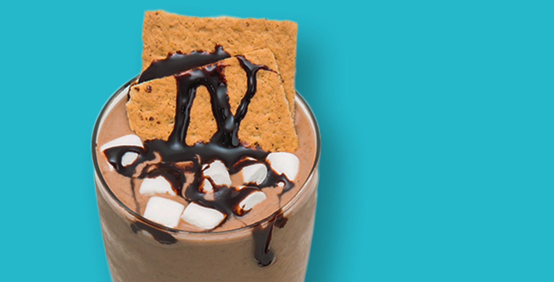 Chocolate S'mores Plant-Based Protein Smoothie