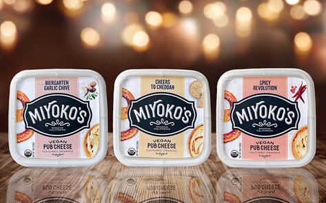 Miyoko's Kitchen Debuts Three Vegan Pub Cheeses