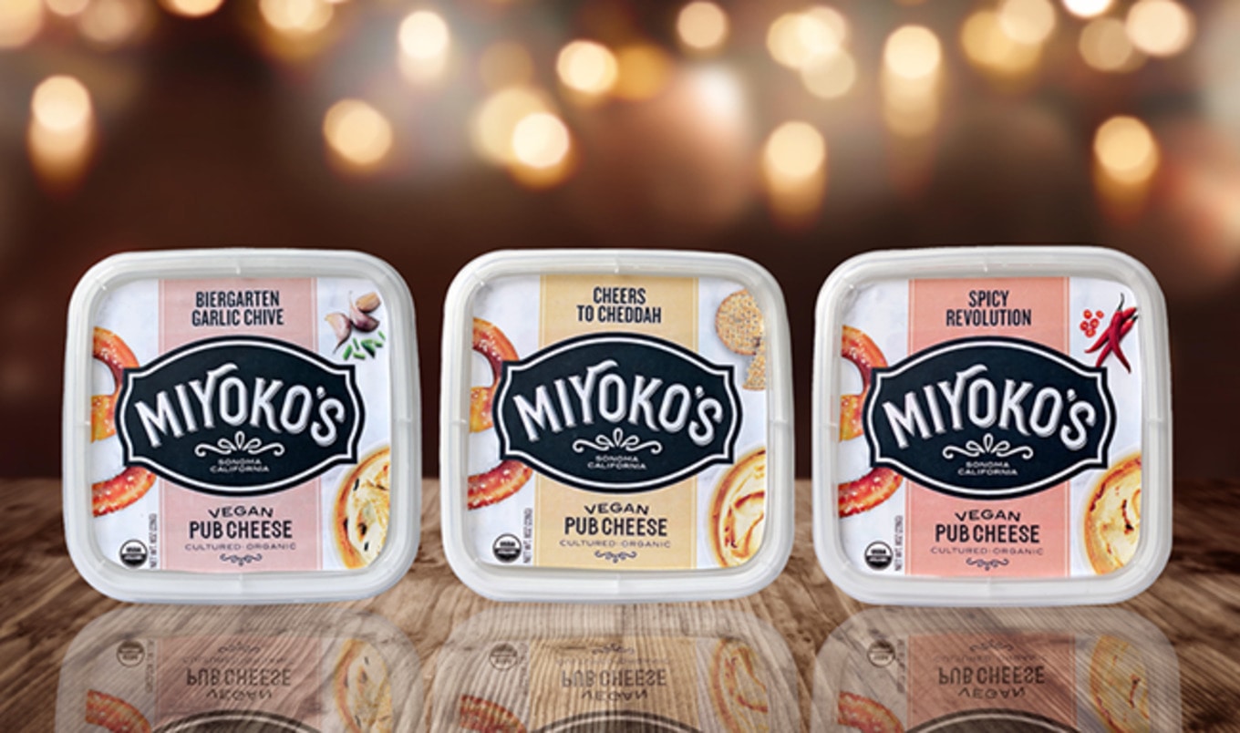 Miyoko's Kitchen Debuts Three Vegan Pub Cheeses