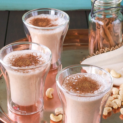 Creamy Vegan Cashew Horchata