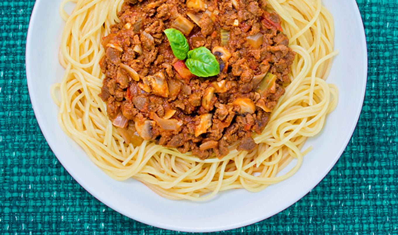 Quick-and-Easy Vegan Sunday Spaghetti Bolognese