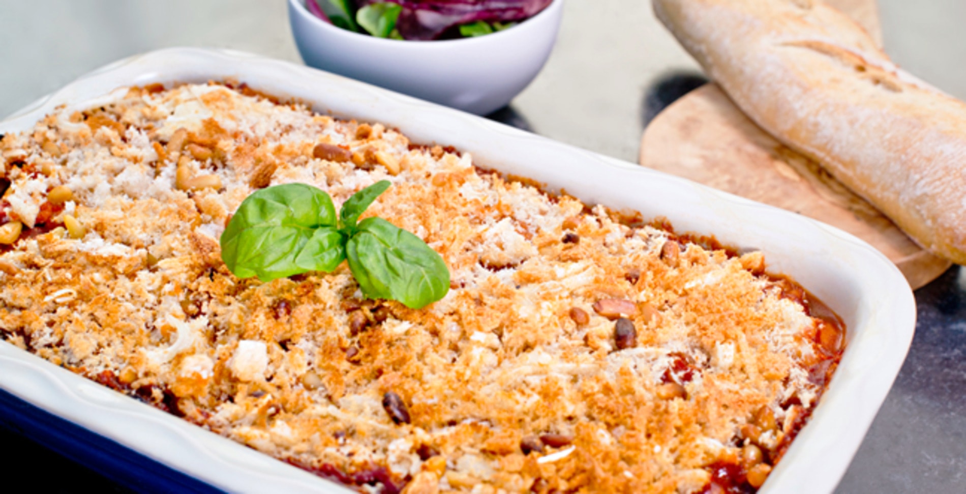 Vegan Parmigiana di Melanzane (Eggplant&nbsp;Parmigiana)