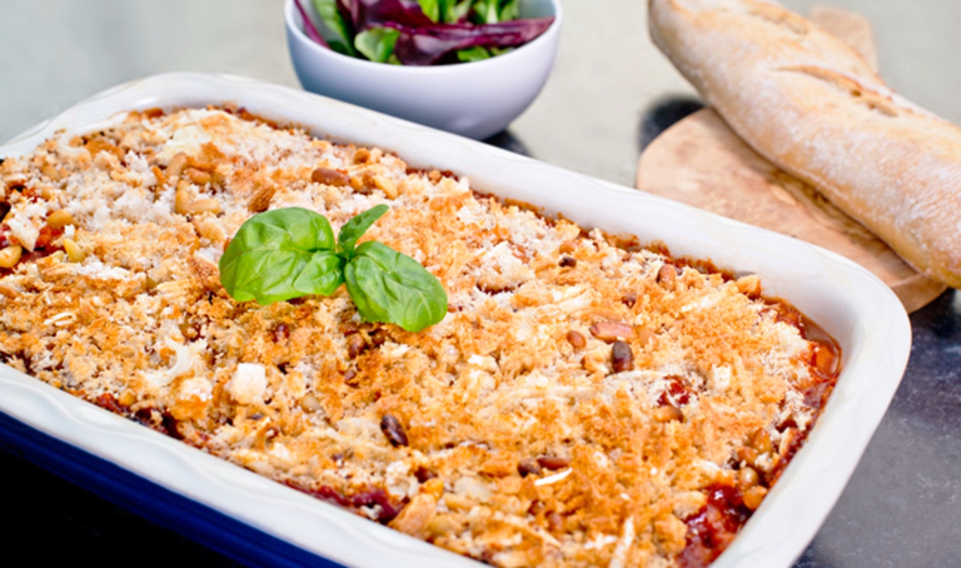 Vegan Parmigiana di Melanzane (Eggplant Parmigiana)